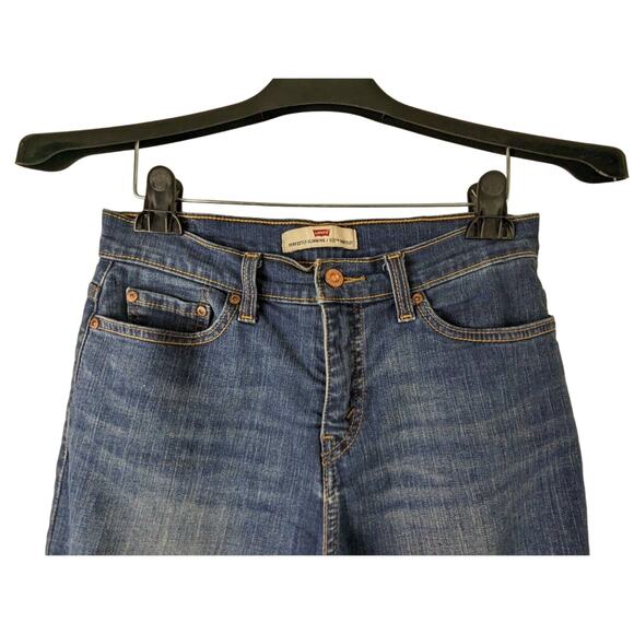 Levi's Women's Jeans 8 Blue 512 Bootcut Denim Perfectly Slimming High Rise - Picture 8 of 10